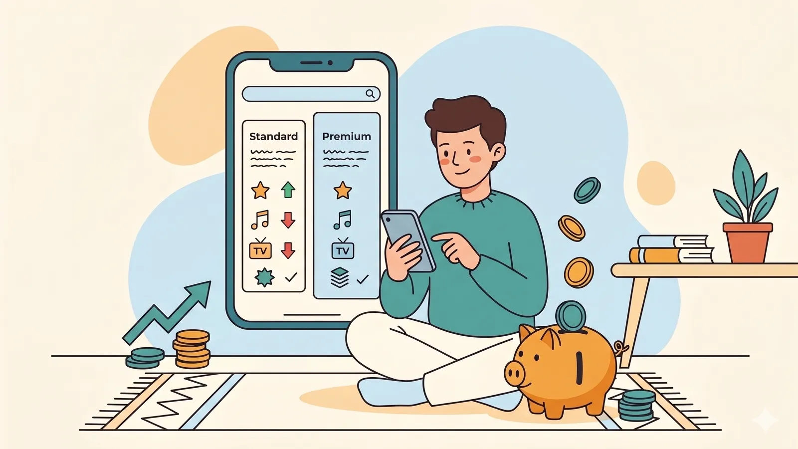 Tips hemat memilih paket Akunn vs PremiumKuy sesuai kebutuhan.