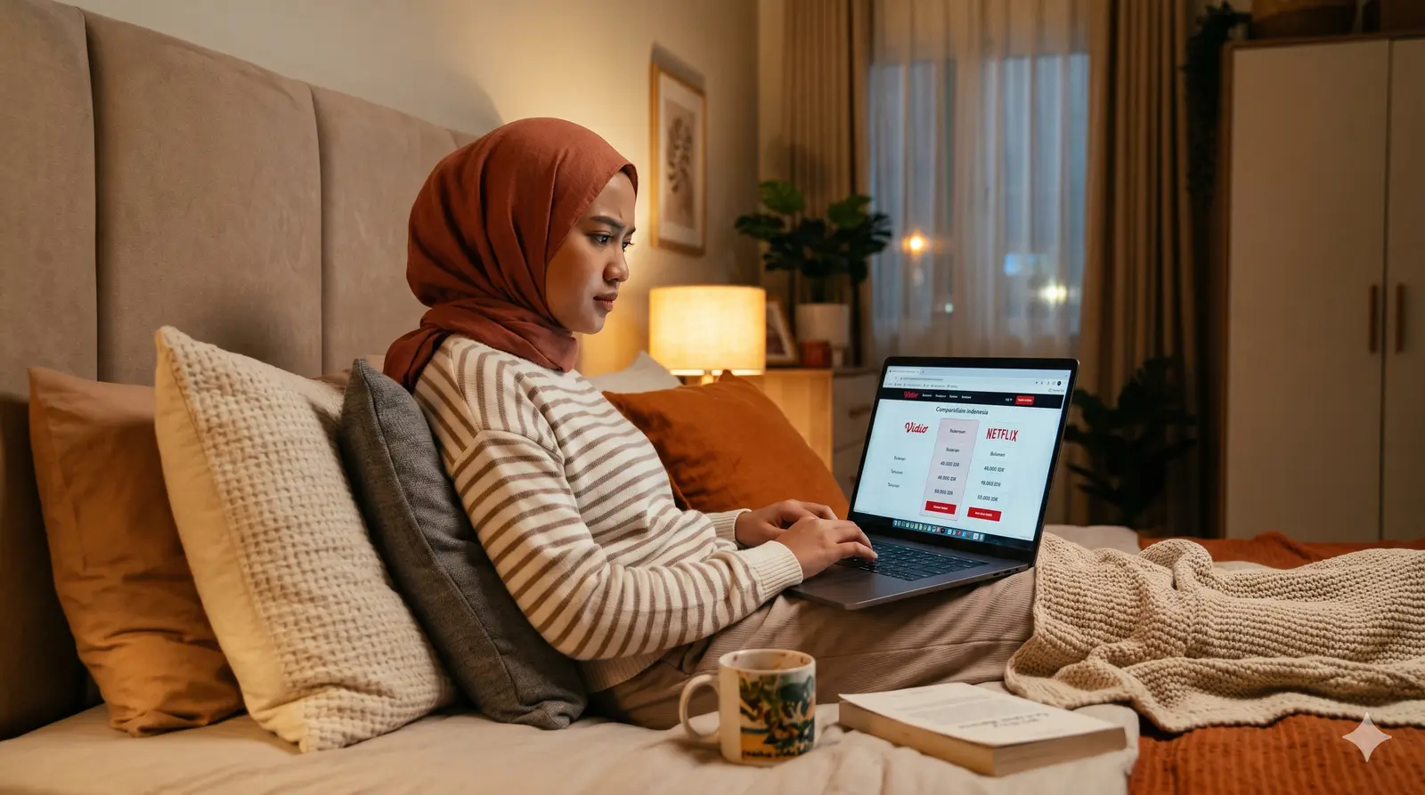 Ilustrasi perbandingan harga Netflix - foto lifestyle
