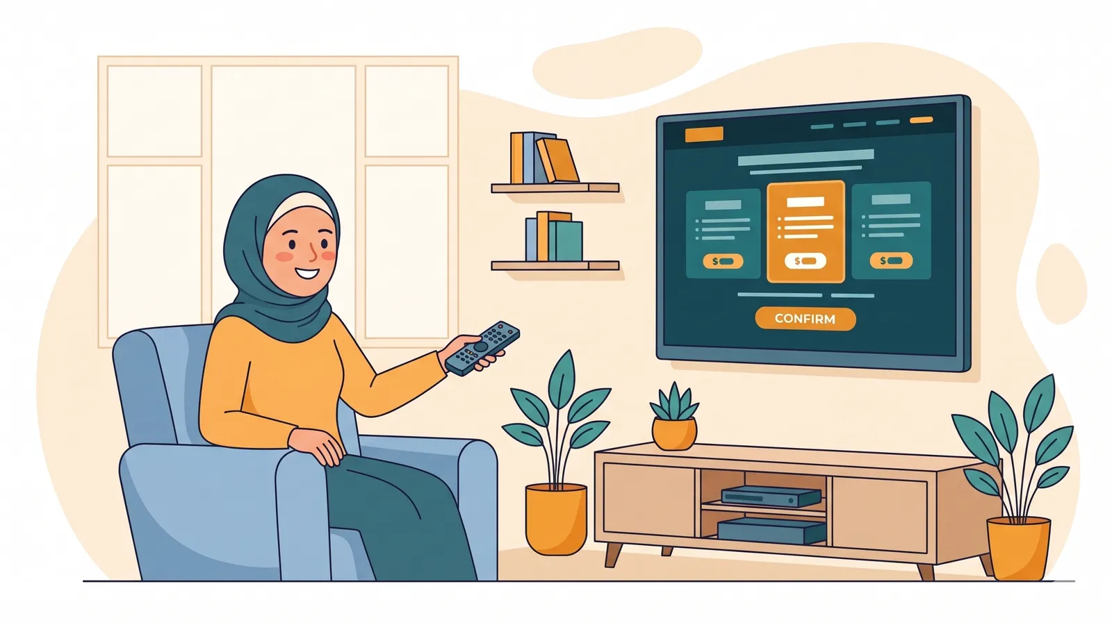 Langkah berlangganan Paket Bulanan Netflix dengan aman dan mudah.