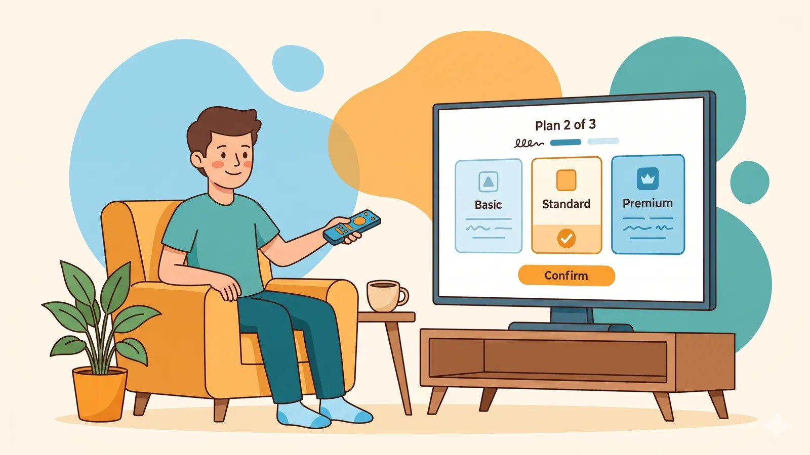Langkah berlangganan Pilihan Paket Netflix dengan aman dan mudah.